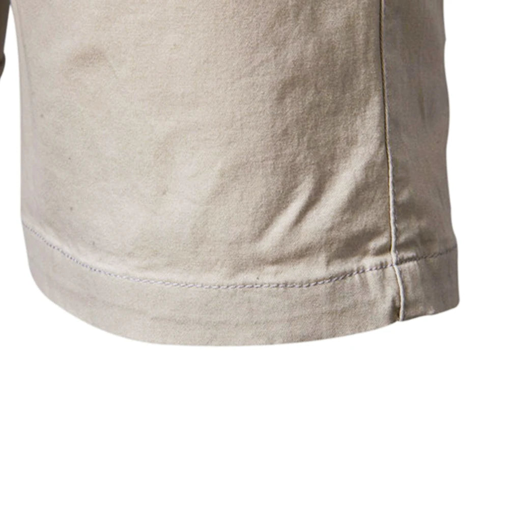 Short décontracté en coton respirant avec cordon de serrage – Gym d'été pour hommes