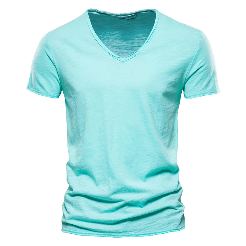 Chemise d'été en coton pour homme – Légère, respirante et confortable