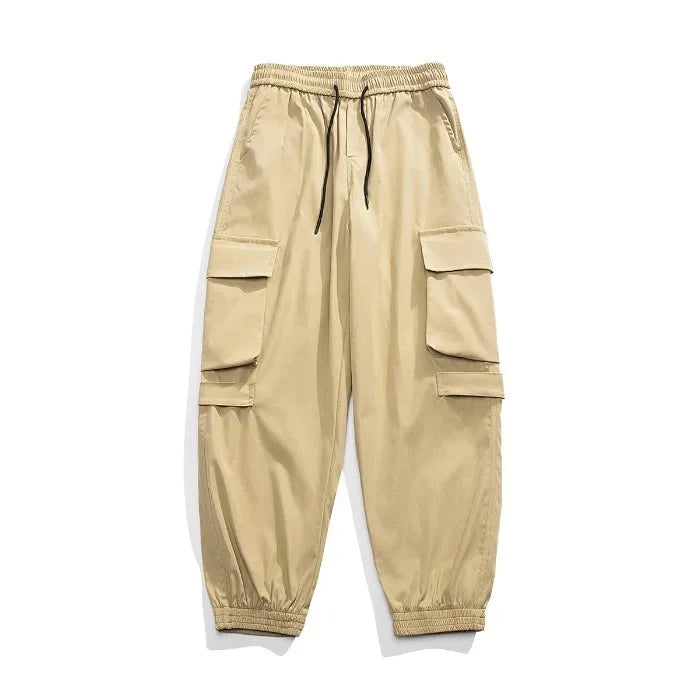 Pantalon cargo multipoches style parachutiste pour homme - vêtements de sport et de travail