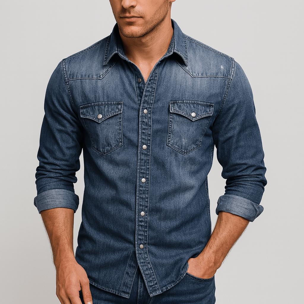 Solvsvanen | Chemise en jean classique