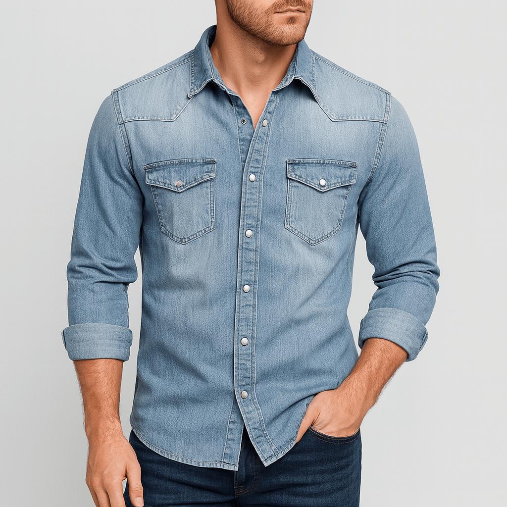 Solvsvanen | Chemise en jean classique