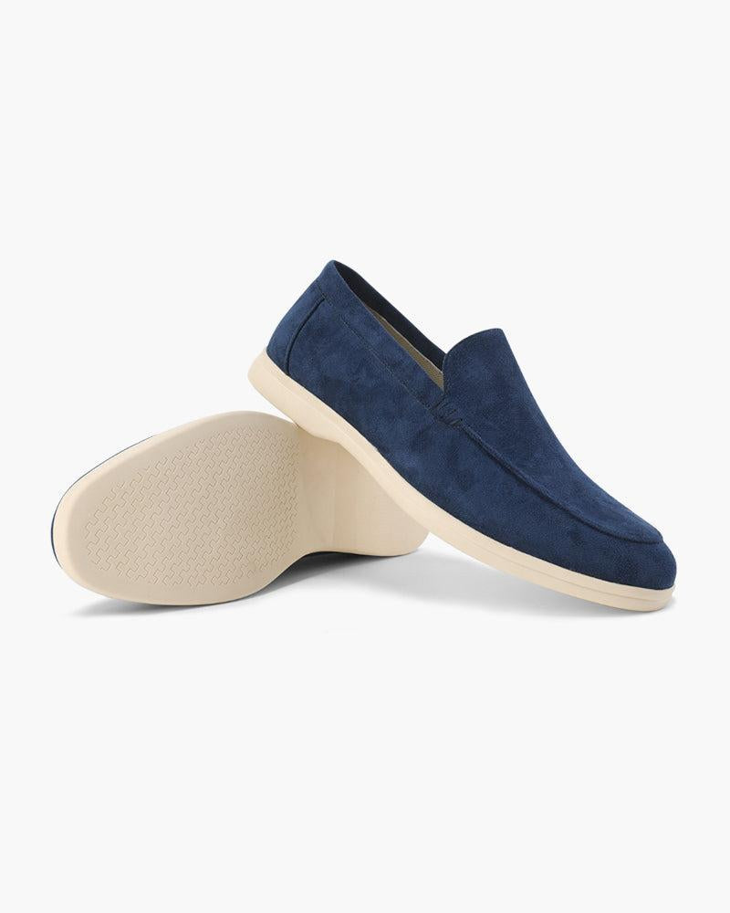 Solvsvanen Loafers en Suède