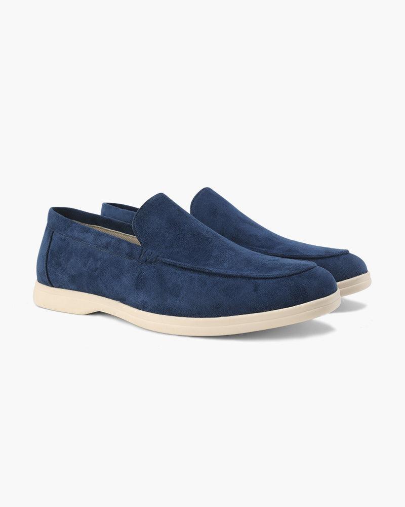 Solvsvanen Loafers en Suède