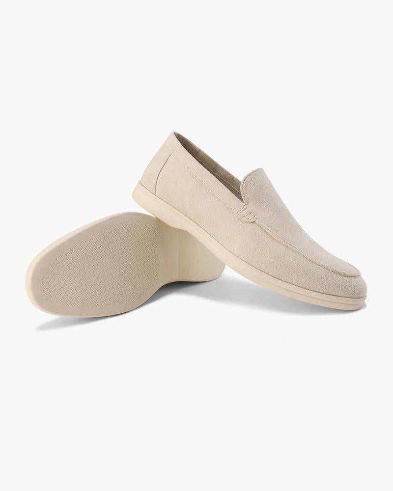 Solvsvanen Loafers en Suède