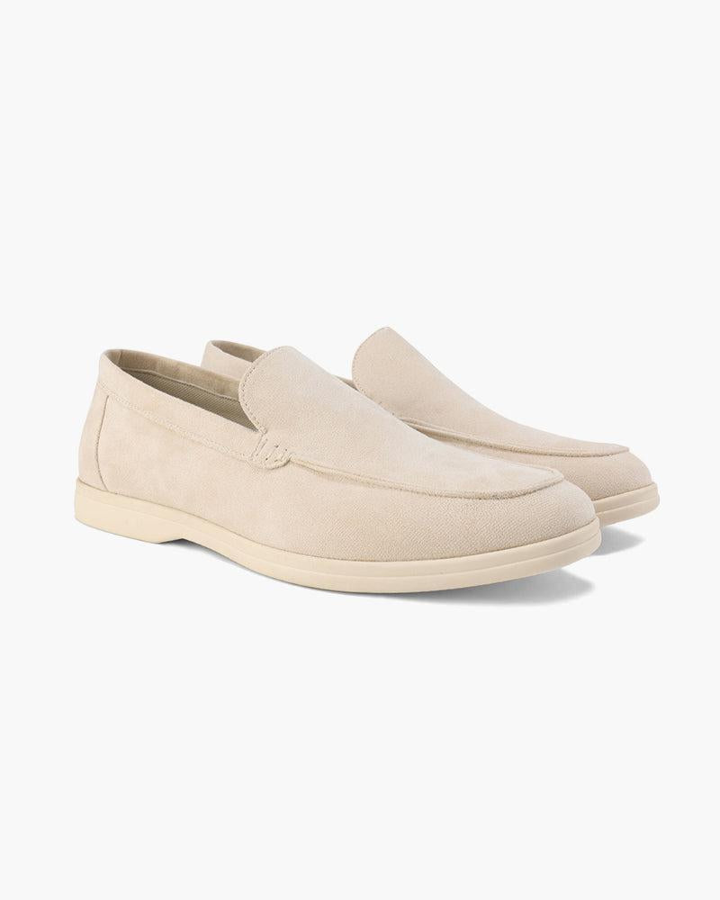Solvsvanen Loafers en Suède