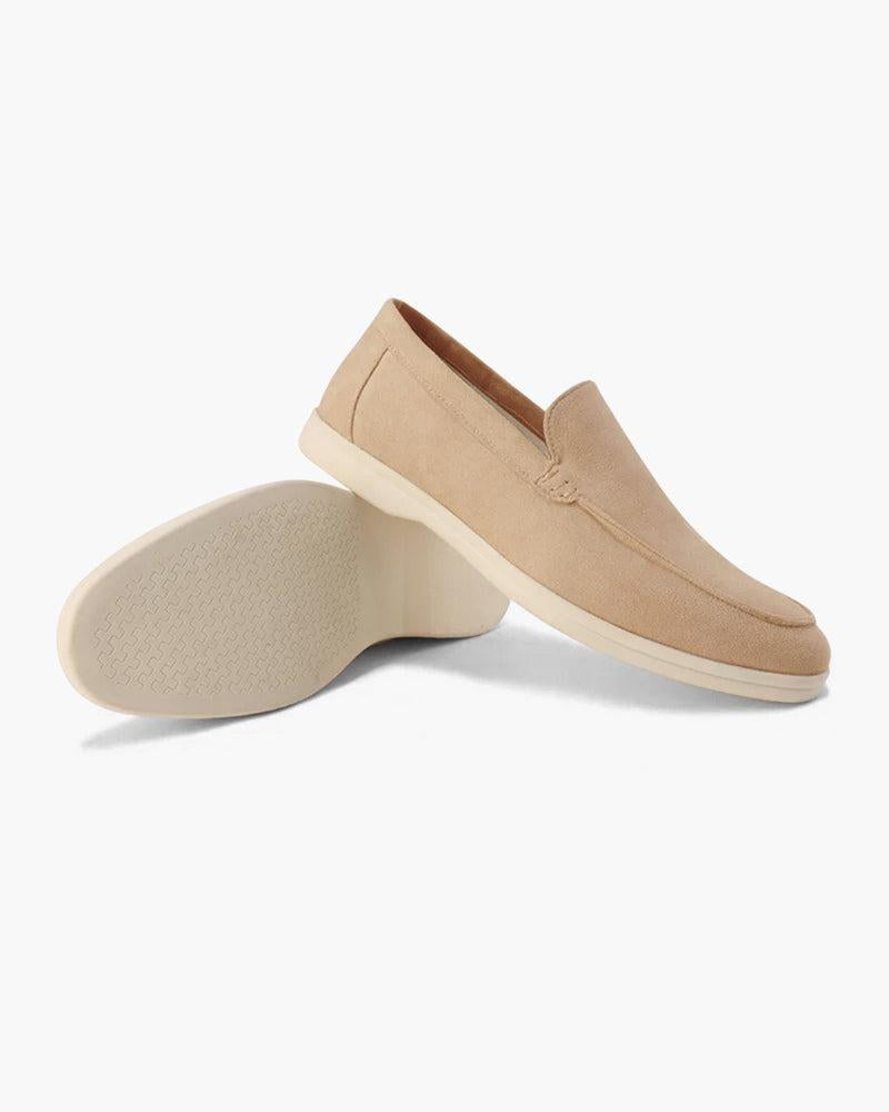 Solvsvanen Loafers en Suède