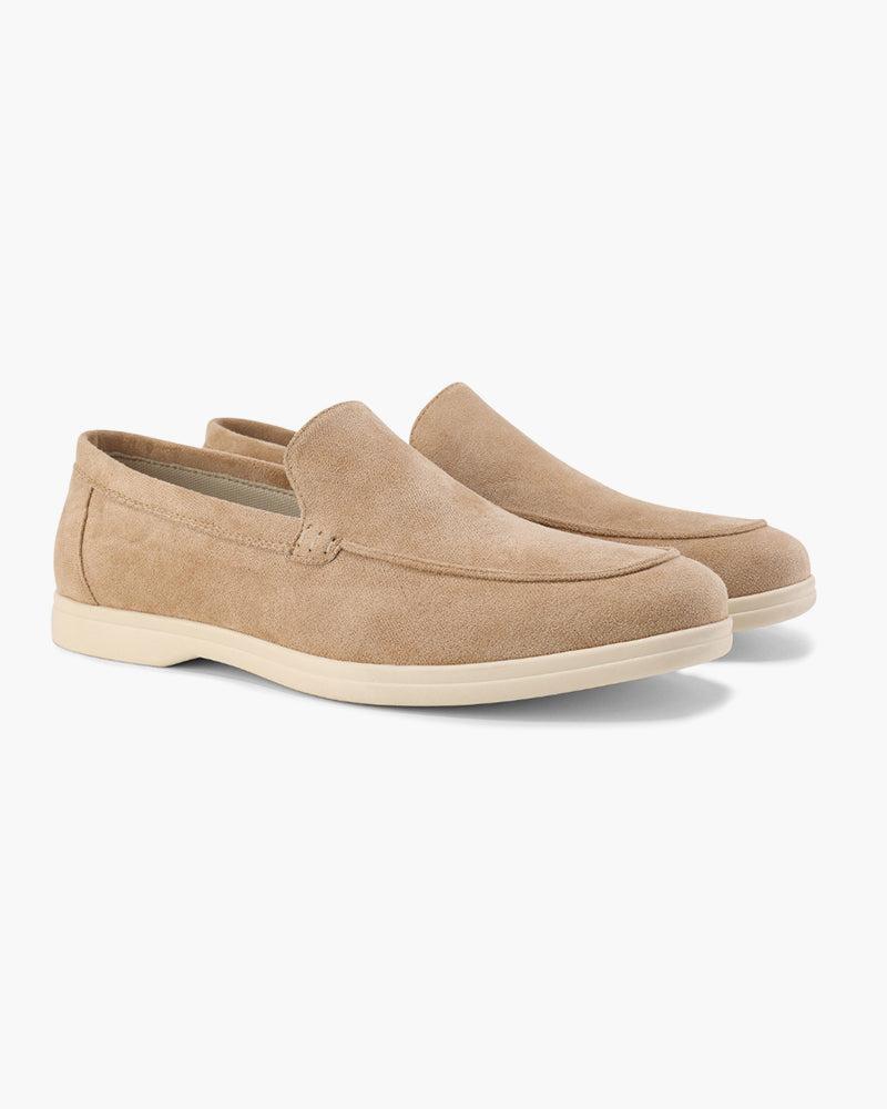 Solvsvanen Loafers en Suède