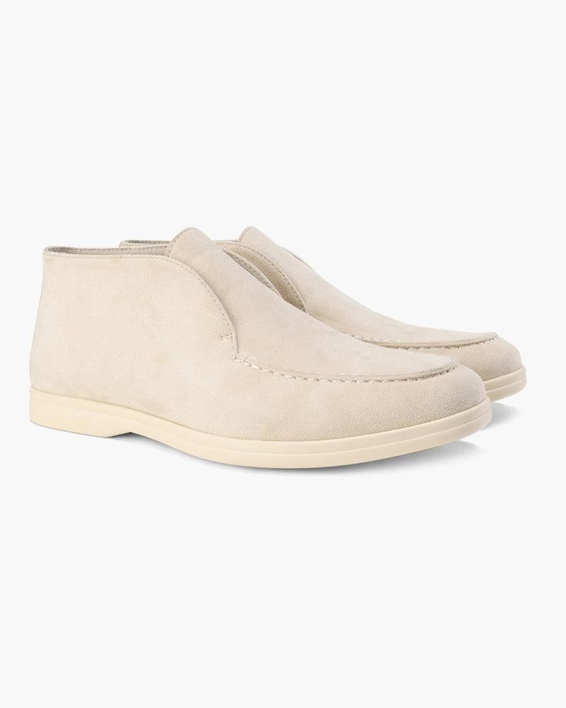 Solvsvanen Loafers en Suède Haut de Gamme