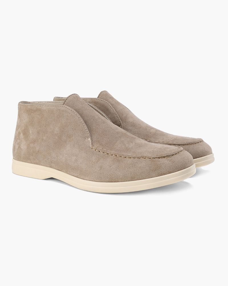 Solvsvanen Loafers en Suède Haut de Gamme