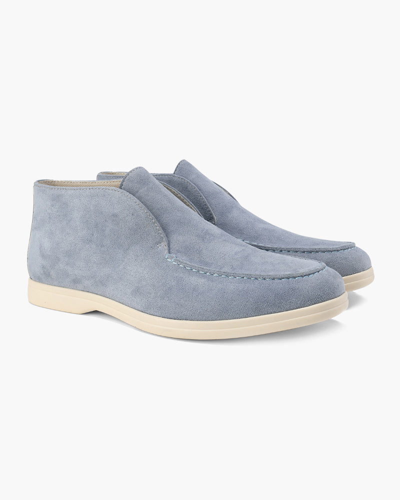 Solvsvanen Loafers en Suède Haut de Gamme