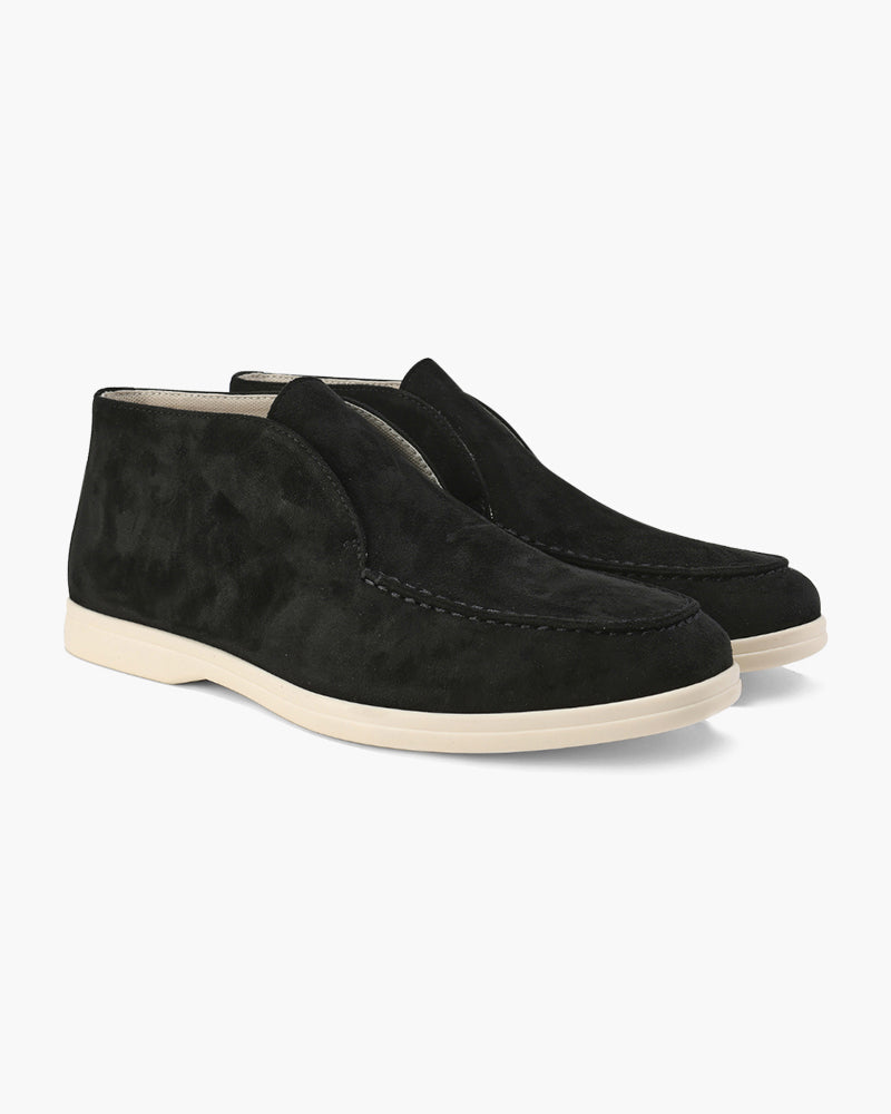 Solvsvanen Loafers en Suède Haut de Gamme