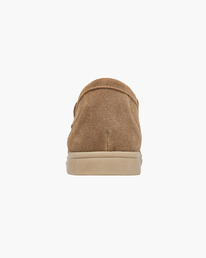 Solvsvanen Loafers en Suède Premium