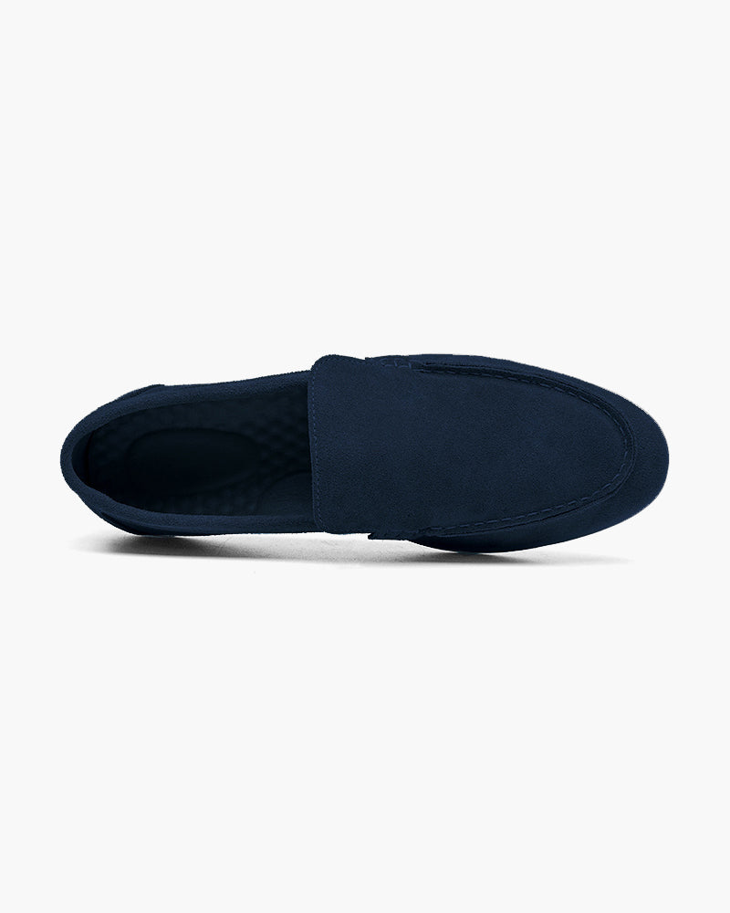 Solvsvanen Loafers en Suède Premium