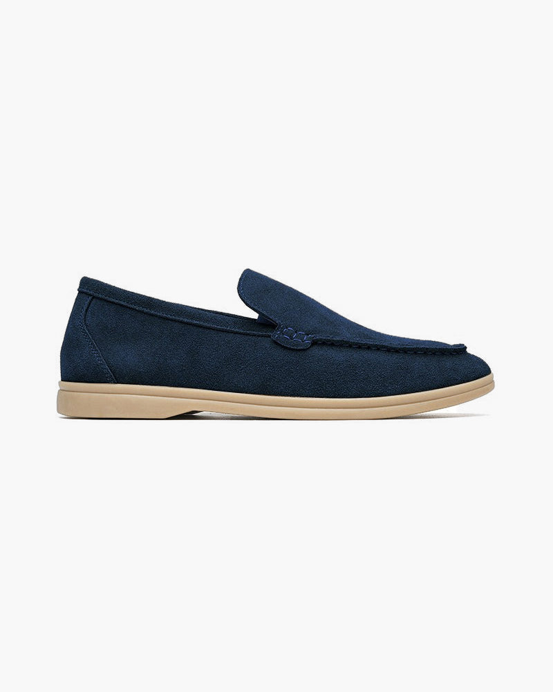 Solvsvanen Loafers en Suède Premium