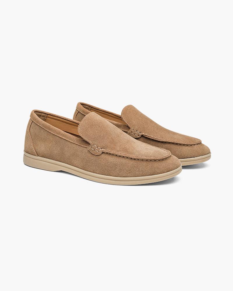 Solvsvanen Loafers en Suède Premium