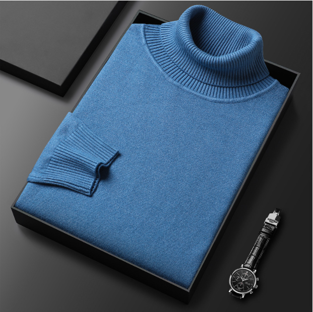 Solvsvanen | Pull col roulé en maille douce