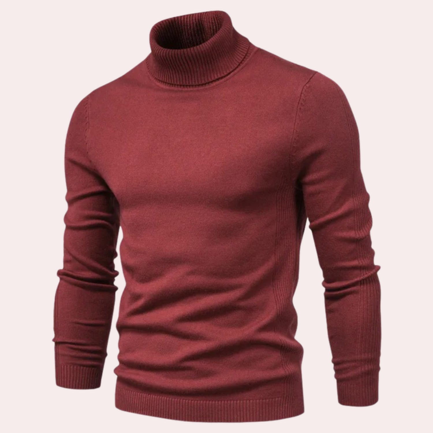 Valentine – Pull à col roulé décontracté pour hommes