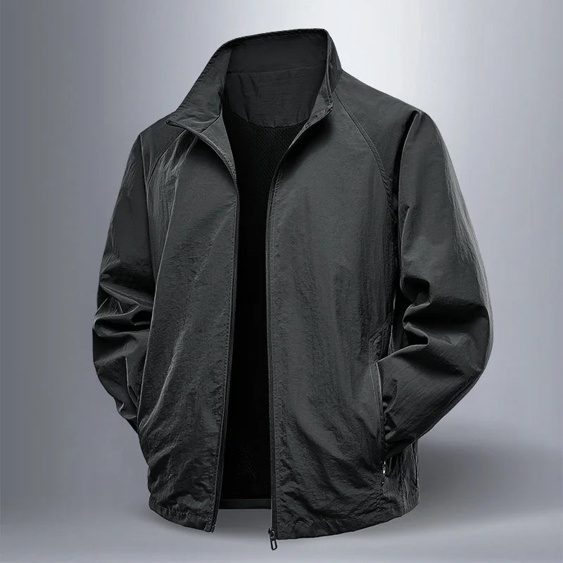 Veste coupe-vent élégante pour l'été – Couche légère et élégante pour homme