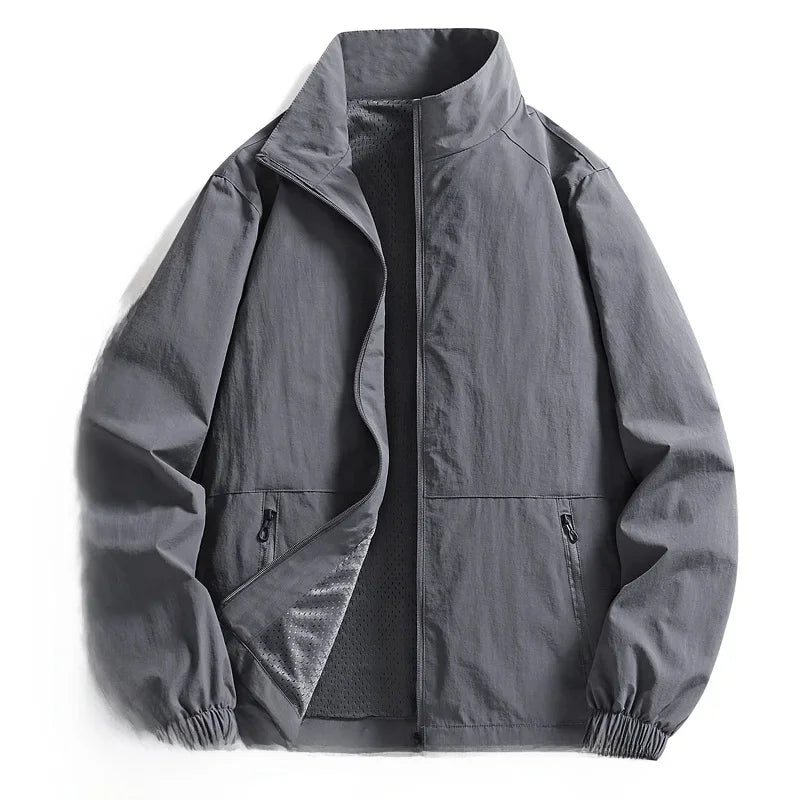 Veste coupe-vent légère et compacte – Couche d'été pour homme