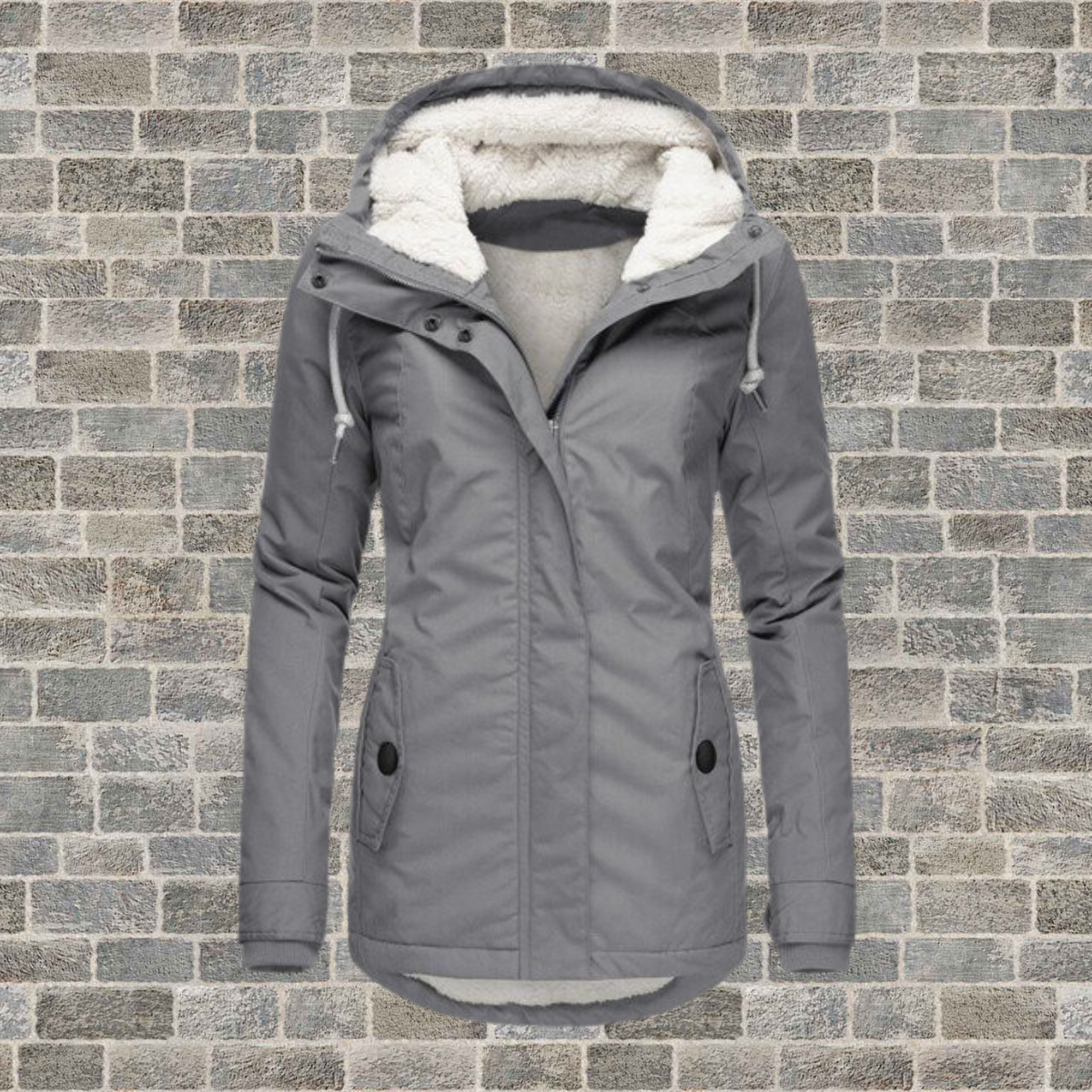 Veste d'Hiver Femme avec Capuche, Tissu Isolant, Confort Optimal, Coupe Moderne - Idéale pour Saisons Froides - 1