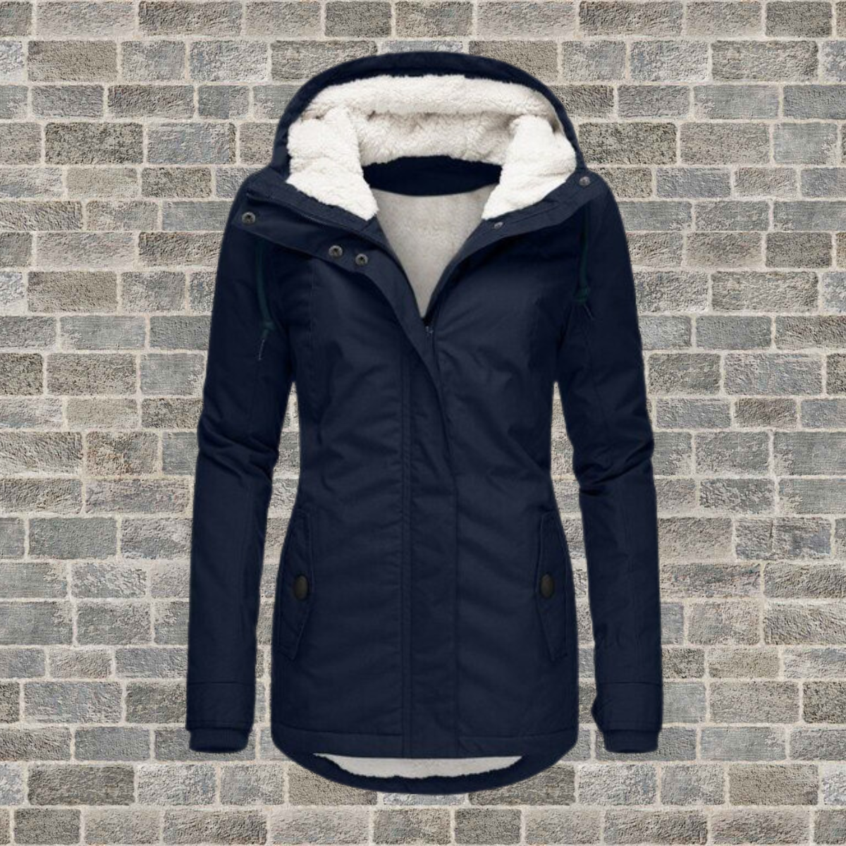 Veste d'Hiver Femme avec Capuche, Tissu Isolant, Confort Optimal, Coupe Moderne - Idéale pour Saisons Froides - 2