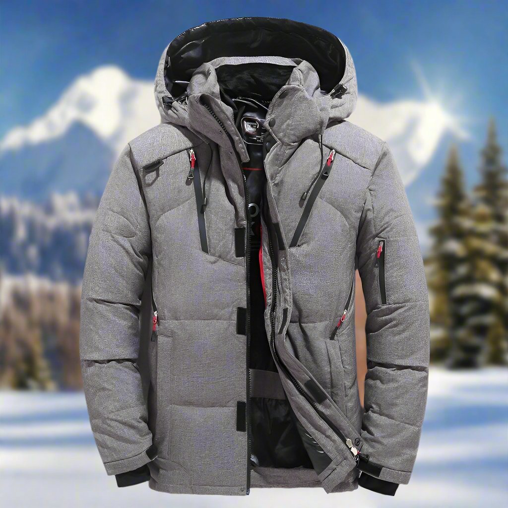 Veste d'hiver | Matelassée, capuche réglable, poches zippées 3