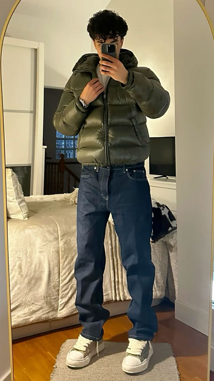 Veste d'hiver matelassée doublée en sherpa Fabian™ pour homme 2