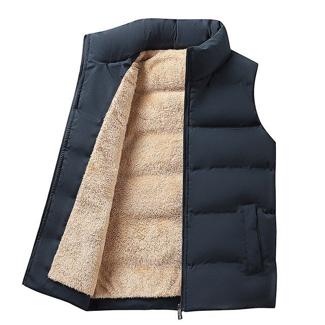Vincente - Veste en duvet en coton avec rembourrage en laine d'agneau, alliant confort et chaleur