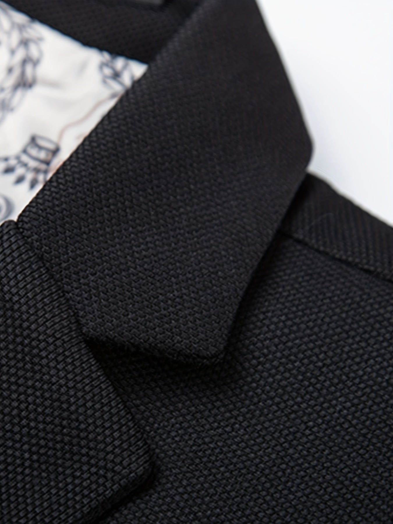 Blazer sur mesure à un bouton pour homme – Coupe élégante