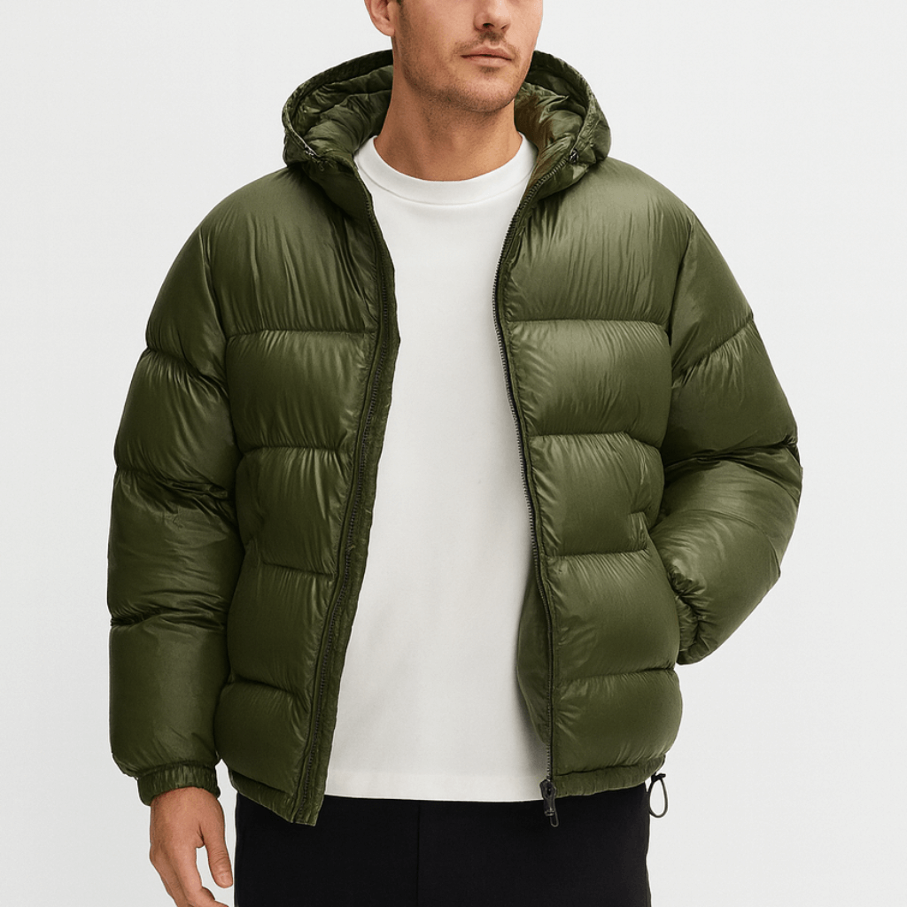 Solvsvanen | Décontractée doudoune puffer avec rembourrage