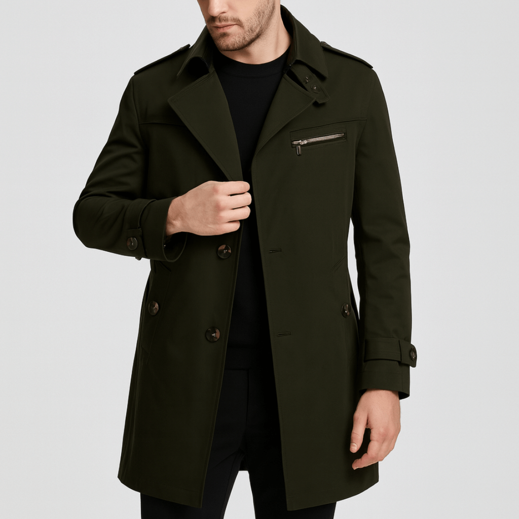 Solvsvanen | Manteau court classique en matériaux de haute qualité