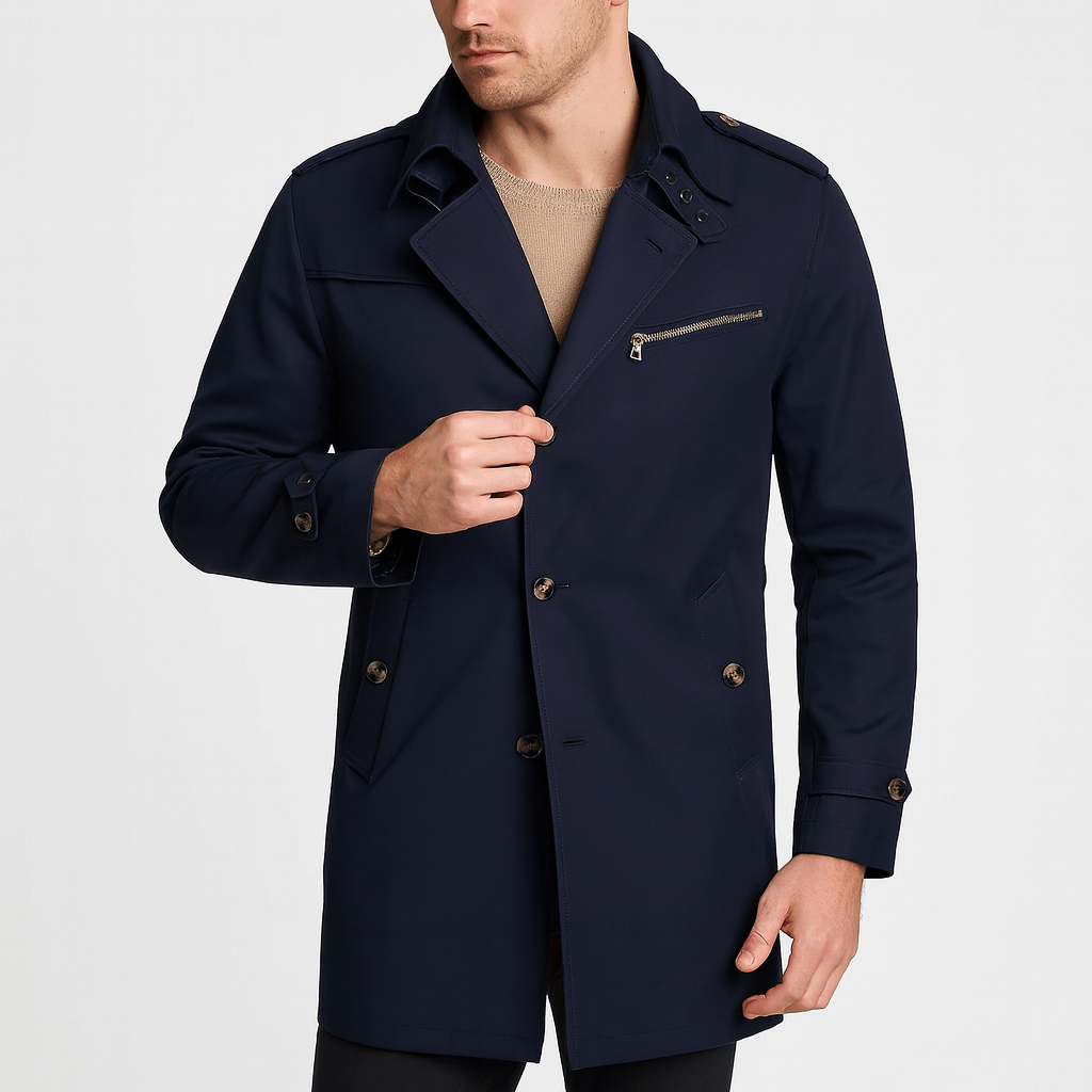 Solvsvanen | Manteau court classique en matériaux de haute qualité