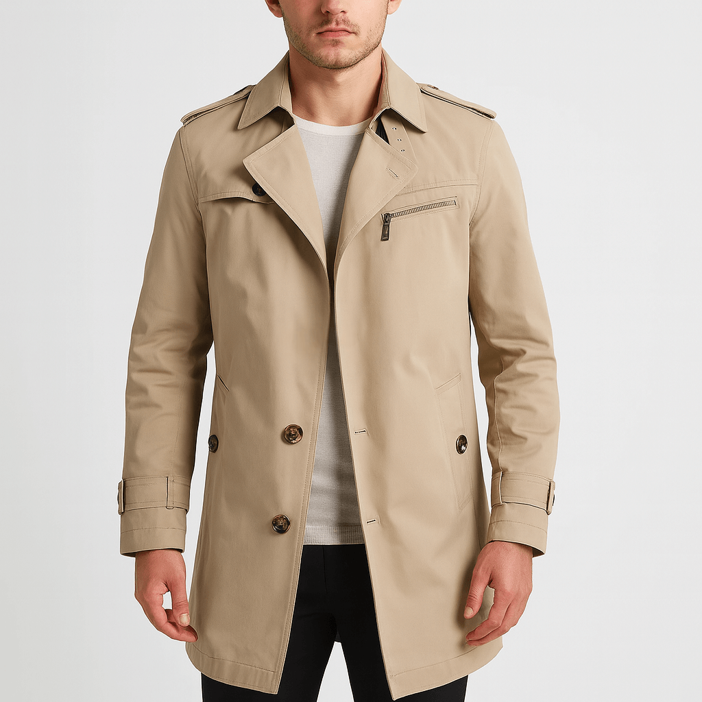 Solvsvanen | Manteau court classique en matériaux de haute qualité