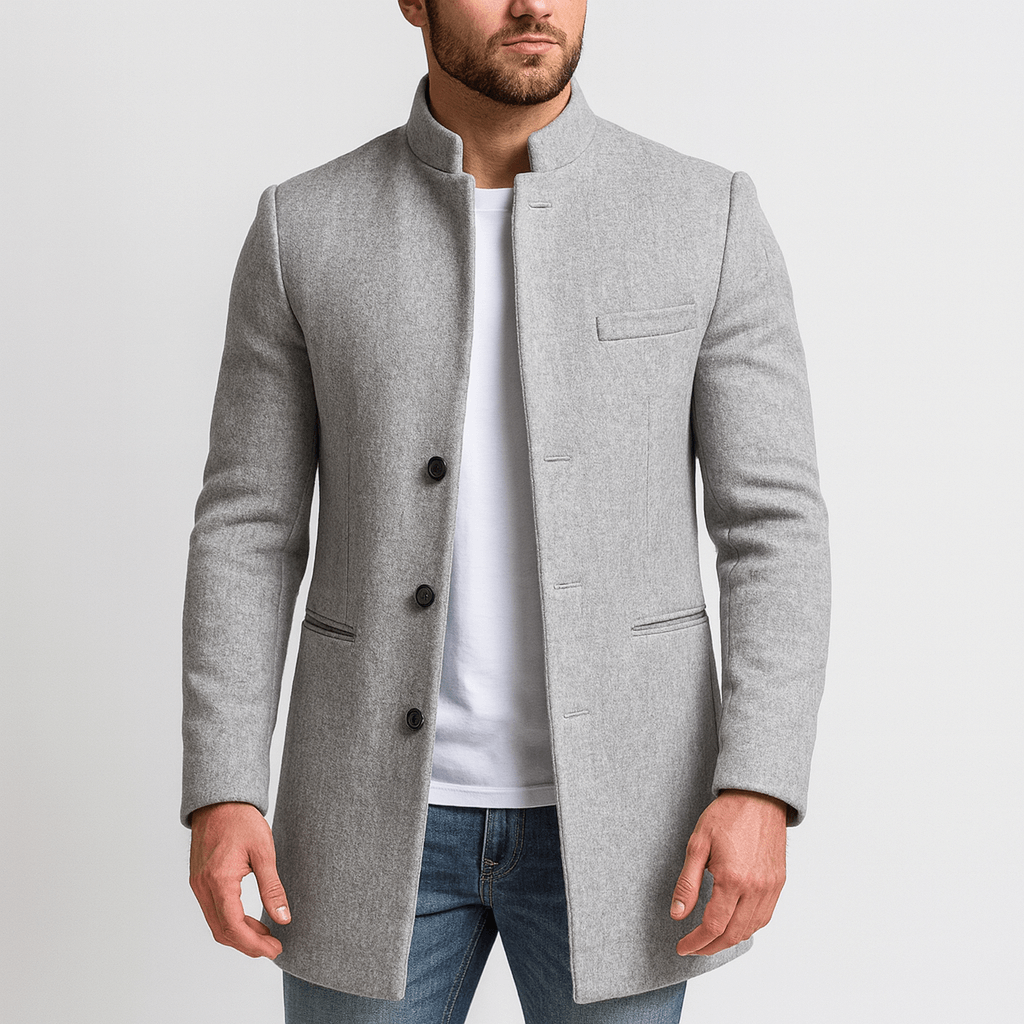 Solvsvanen | Manteau court élégant en tissu de qualité