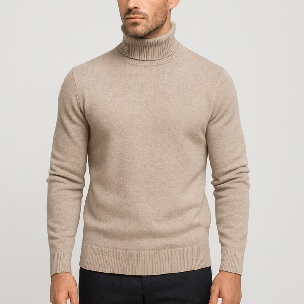 Solvsvanen | Col roulé en laine Shetland doux