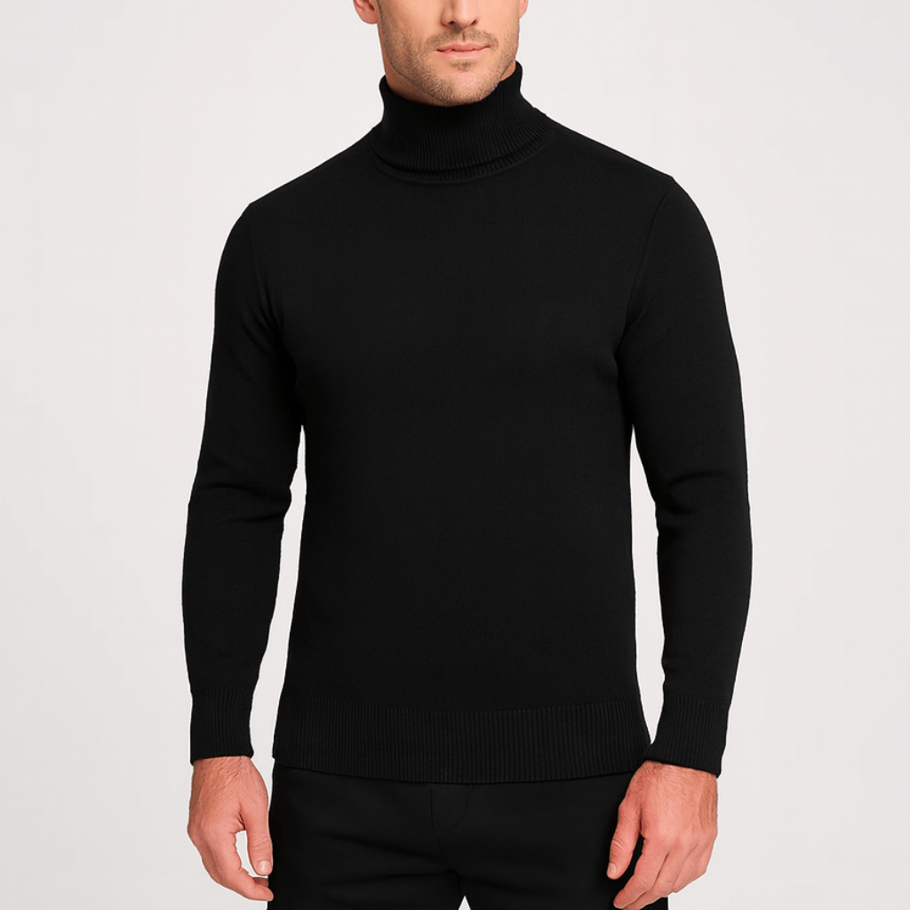 Solvsvanen | Col roulé en laine Shetland doux