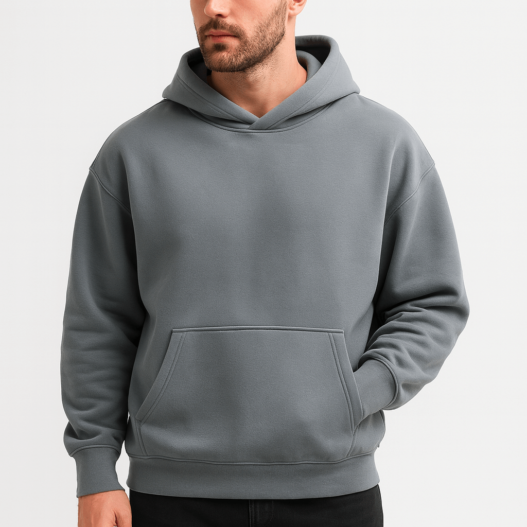 Solvsvanen | Sweat à capuche en tissu doux de style contemporain