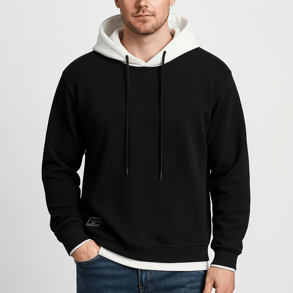 Solvsvanen | Sweat à capuche classique doux avec poches