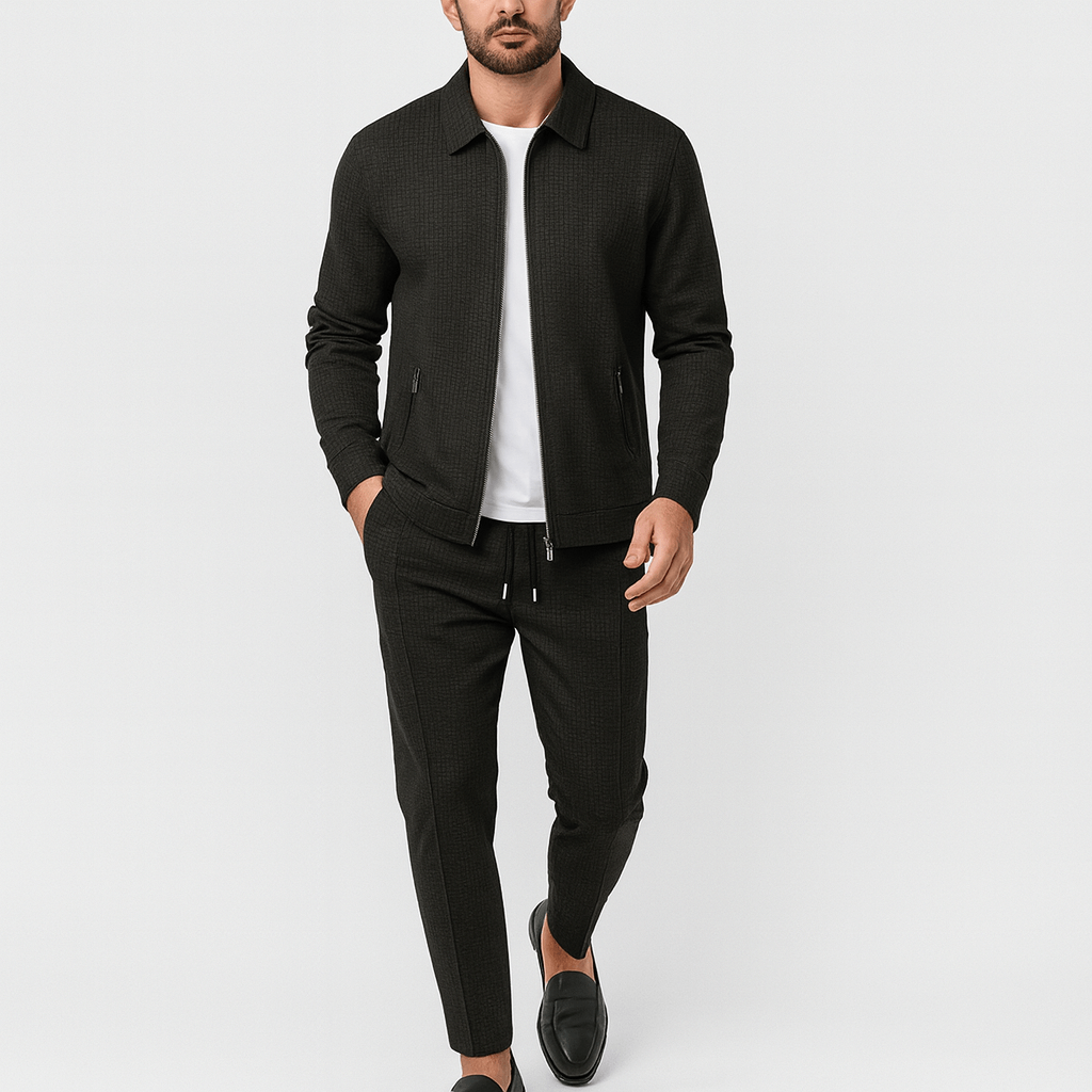 Solvsvanen | Ensemble survêtement en mélange coton-polyester