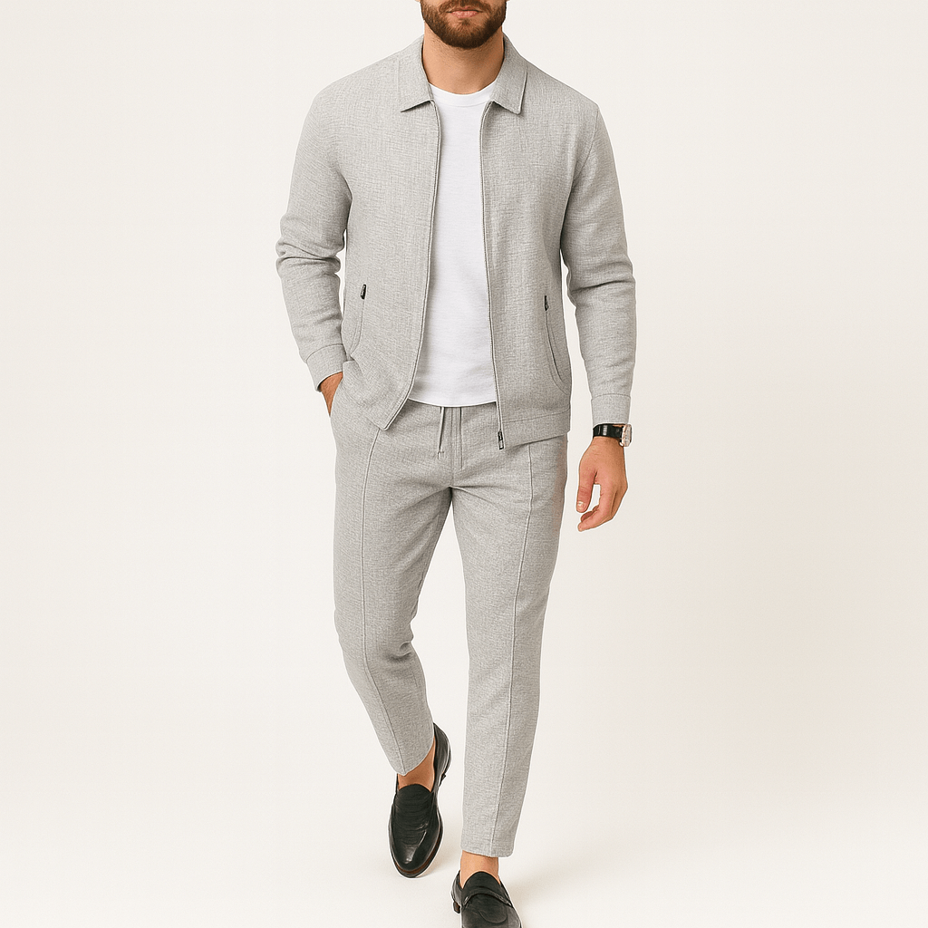 Solvsvanen | Ensemble survêtement en mélange coton-polyester