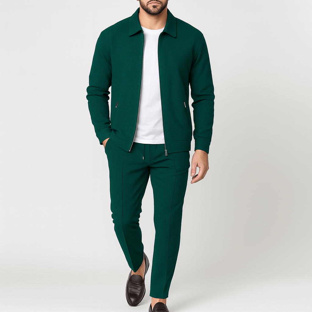 Solvsvanen | Ensemble survêtement en mélange coton-polyester