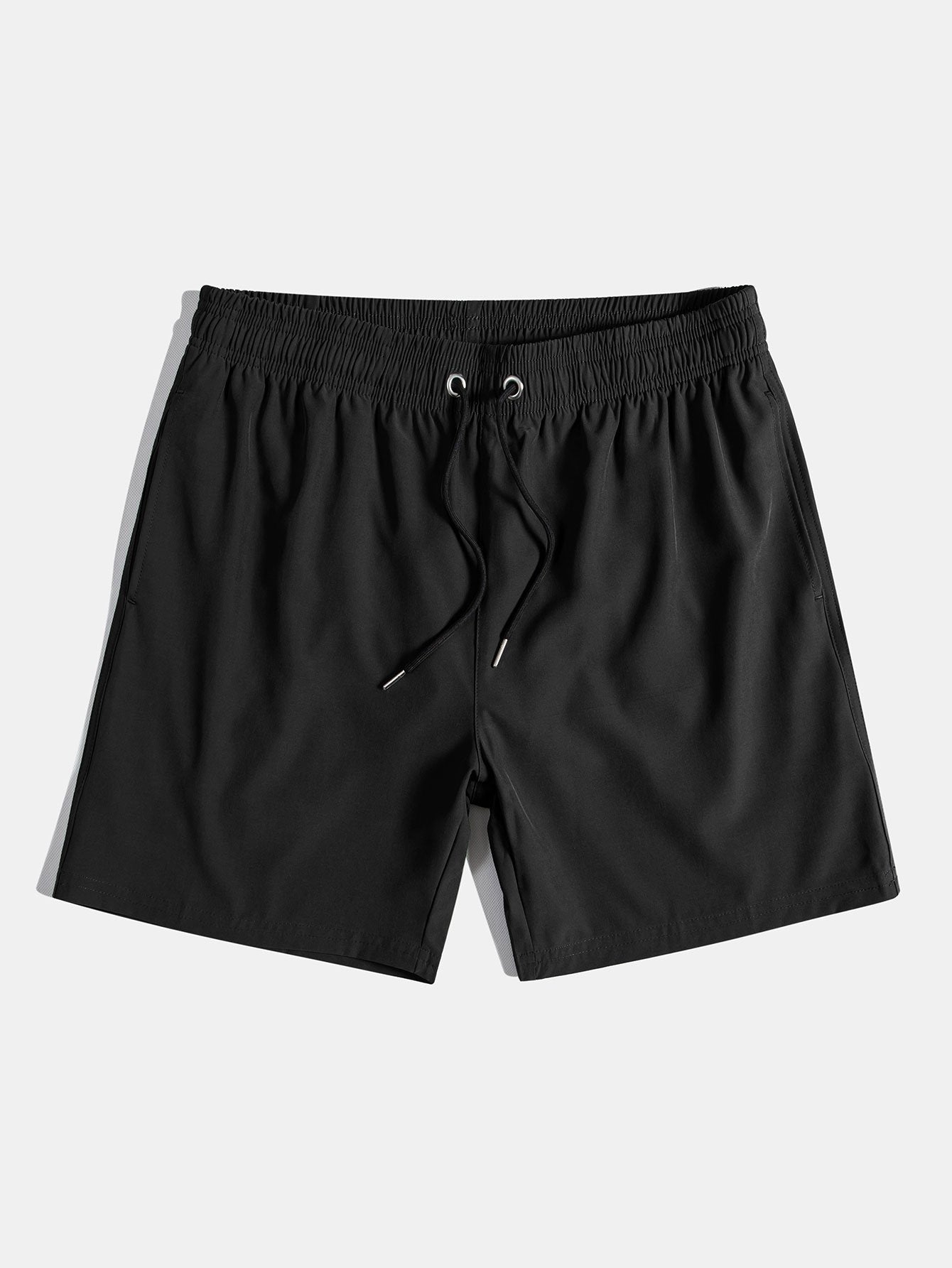 Imprimé palmiers chemise et short de bain à cordon de serrage deux ensembles