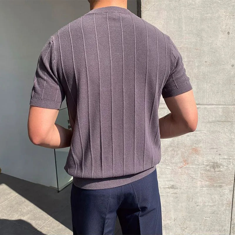 T-shirt esthétique Old Money – Élégance intemporelle pour homme