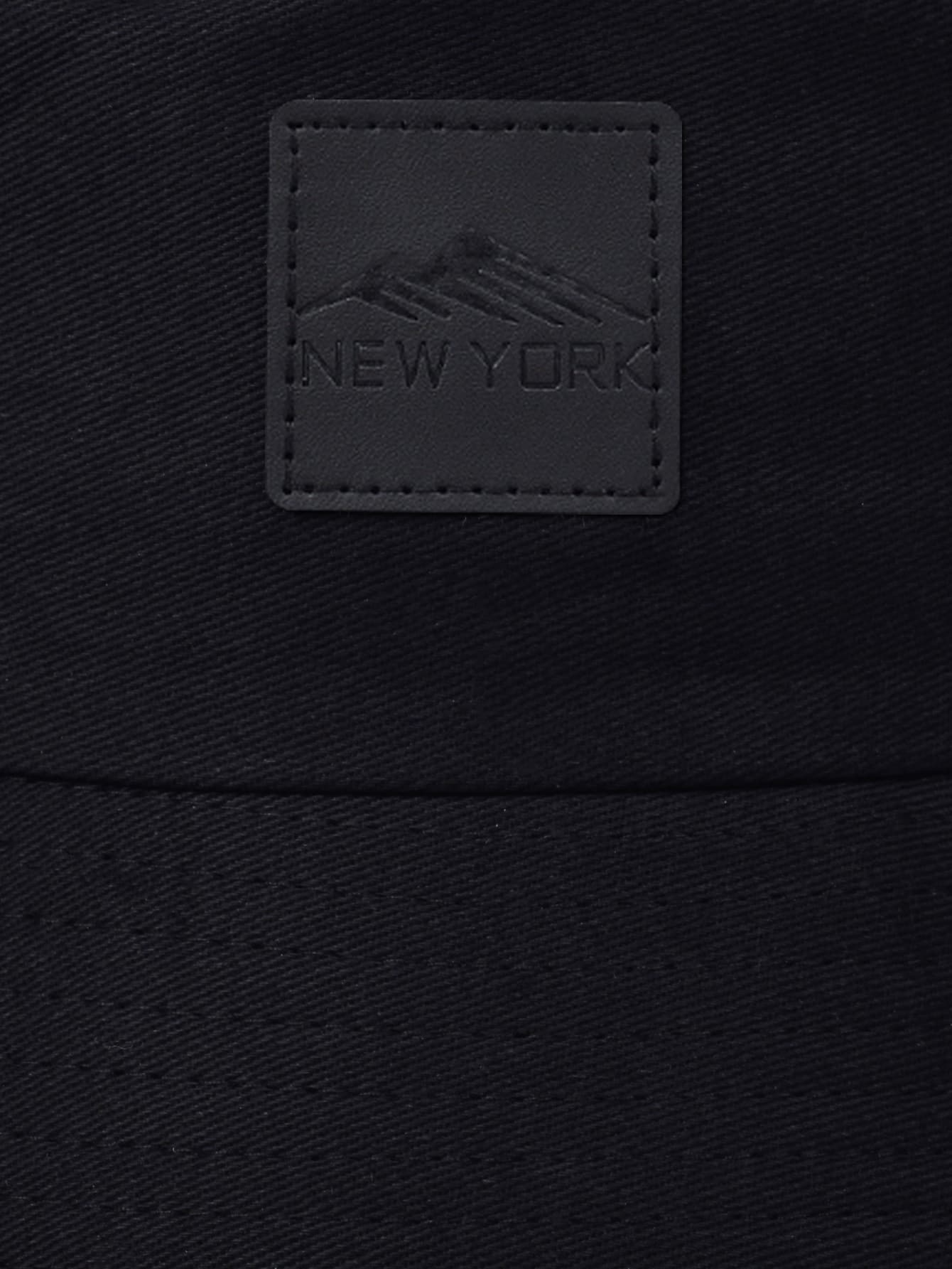Chapeaux bobs en cuir synthétique avec protection solaire – Casquette d'extérieur