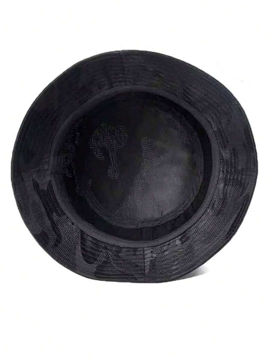 Chapeaux bobs camouflage noir avec protection solaire – Essentia pour homme