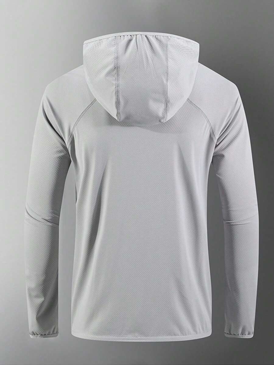 Coupe-vent respirante à séchage rapide pour l'extérieur – Capuche légère