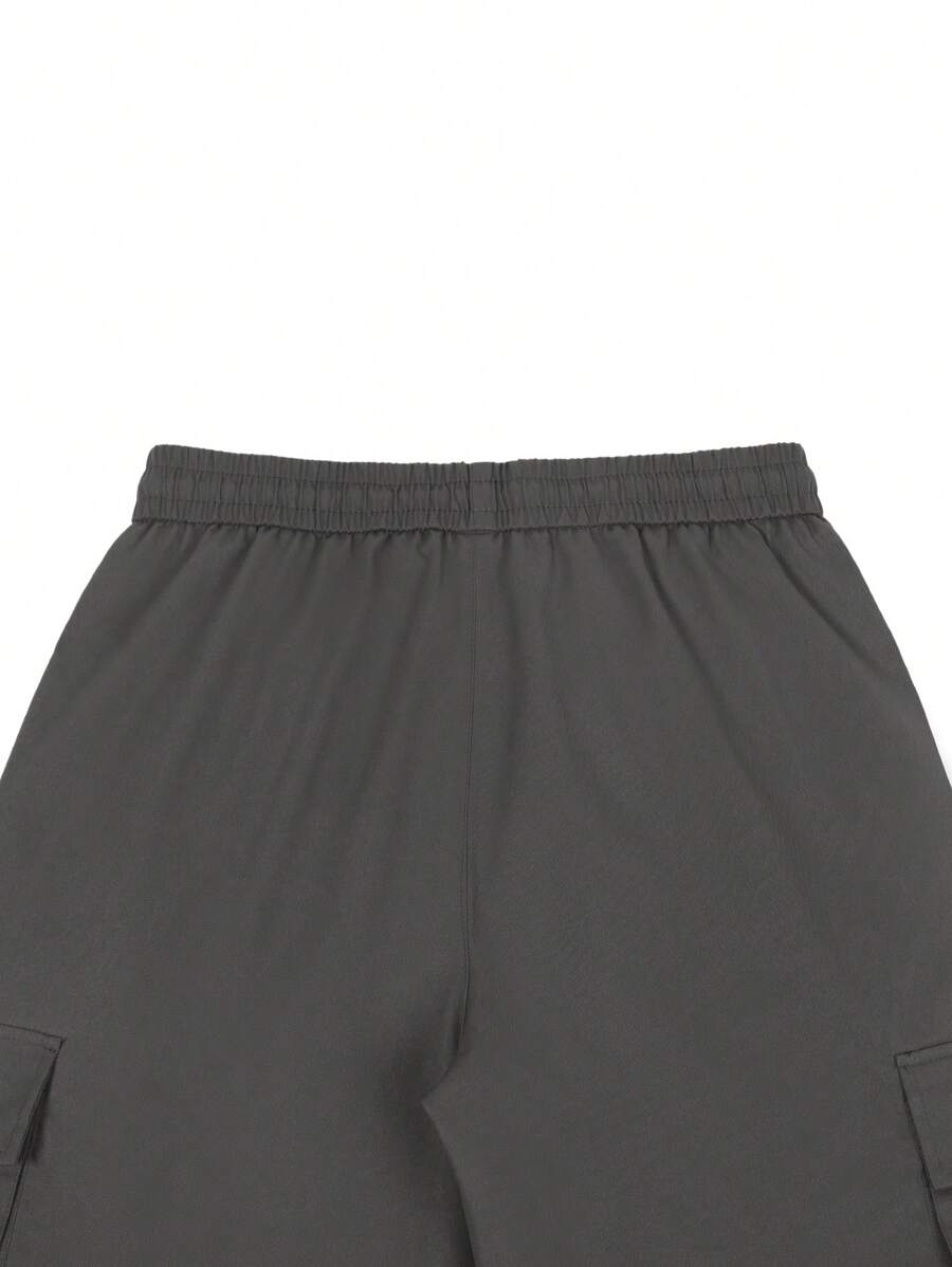 Short cargo décontracté à cordon de serrage pour homme – Utilitaire multi-poches