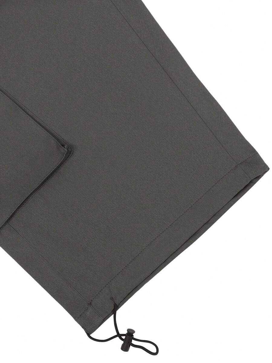 Short cargo décontracté à cordon de serrage pour homme – Utilitaire multi-poches