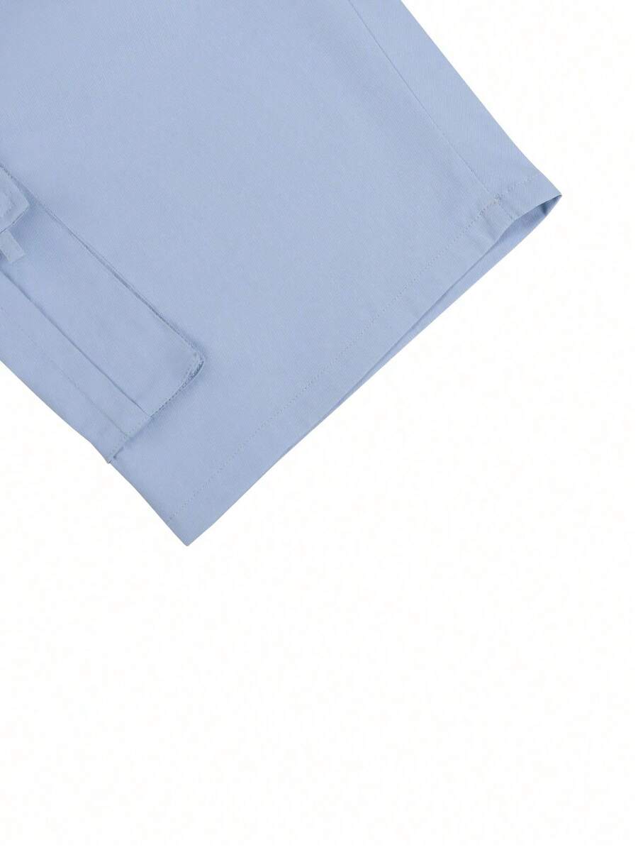 Shorts cargo pour hommes avec taille à cordon de serrage et poches latérales
