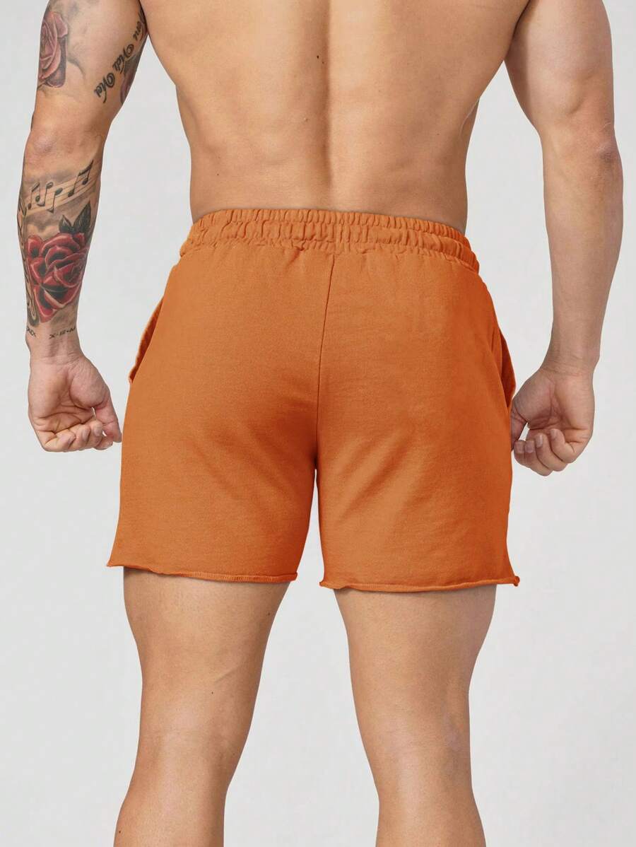 Short de sport pour homme avec cordon de serrage et poches pratiques
